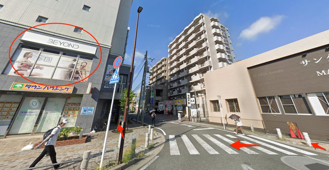 BEYOND(ビヨンド)南流山店に到着