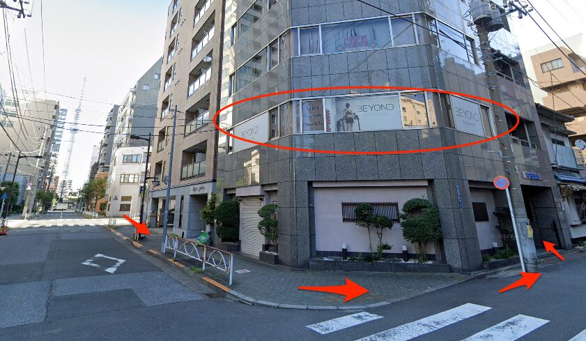 BEYOND(ビヨンド)錦糸町店に到着