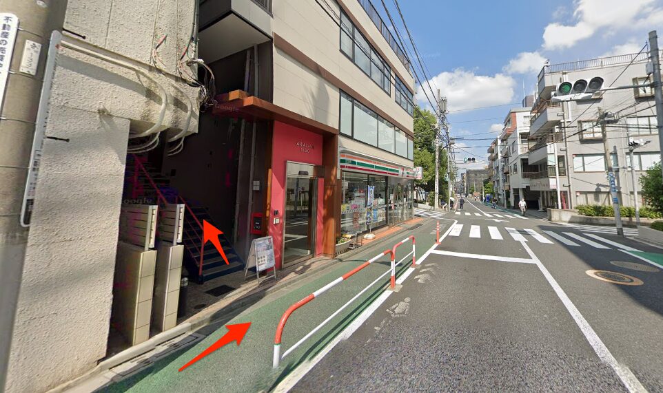 BEYOND（ビヨンド）飯田橋神楽坂店に到着