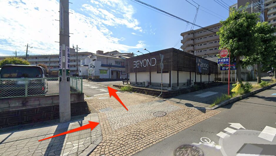 BEYOND（ビヨンド）水戸店に到着