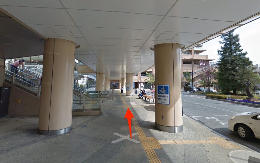 市川駅南口を出て東へ向かう