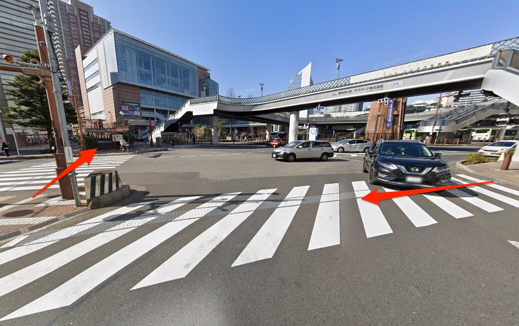 本町大通りへ進む