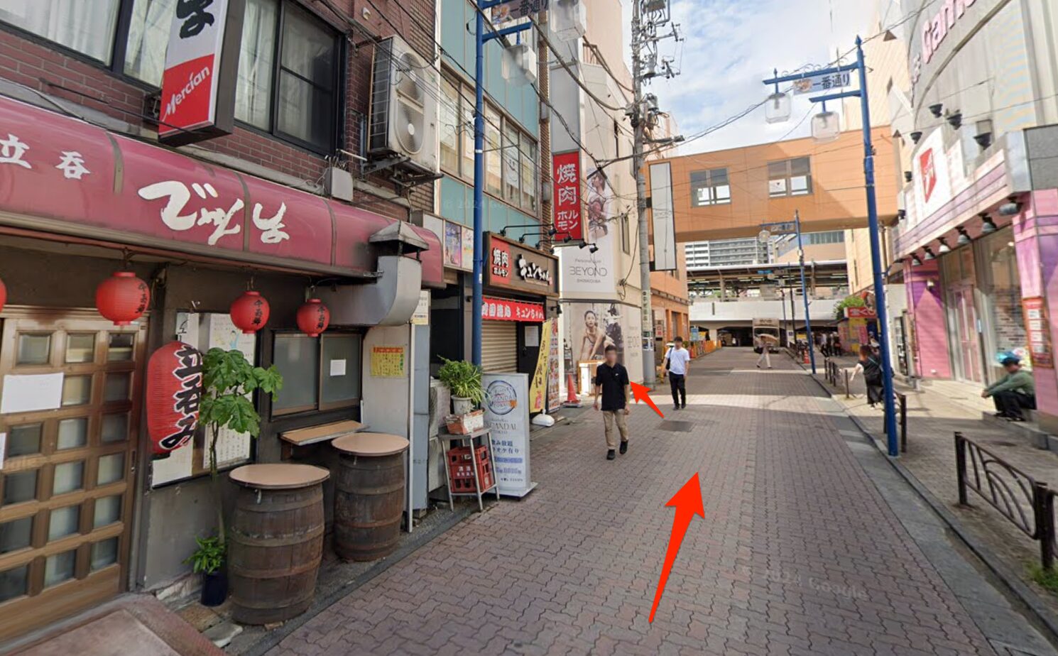 BEYOND（ビヨンド）新小岩店に到着